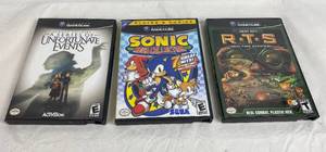 lot 9169 image: Nintendo Game Cube Games - Unfortunate, Sonic, & RTS