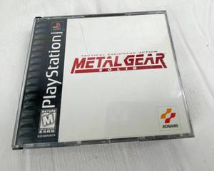 lot 9186 image: Metal Gear Solid - Play Station 1 Game