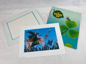 lot 9212 image: Disney Exclusive Lithograph A Bugs Life  11x14 Litho,