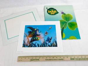 lot 9218 image: Disney Lithograph  A Bugs Life 11x14 Litho