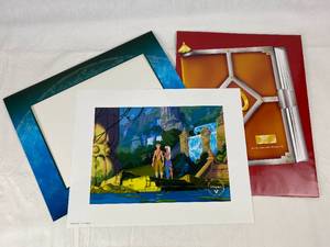 lot 9219 image: Disney Lithograph  Atlantis 11x14 Litho