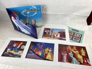 lot 9224 image: Disney Lithographs (4) Cinderella II 11x14 Litho Portfolio