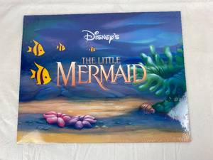 lot 9231 image: Exclusive Lithograph Portfolio, w 4 Lithographs for Framing, Featuring Art from The Little Mermaid (Disney) Sealed