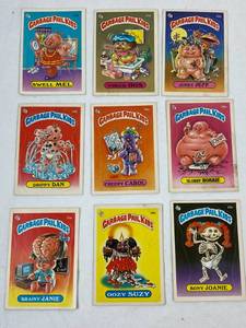 lot 9271 image: Collectible Topps 1986  Garbage Pail Kids Cards  Highly Collectible   WOW