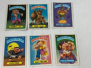 lot 9275 image: Collectible Topps 1986  Garbage Pail Kids Cards  Highly Collectible