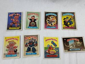 lot 9281 image: Very Highly Collectible Topps 1986  Garbage Pail Kids Cards