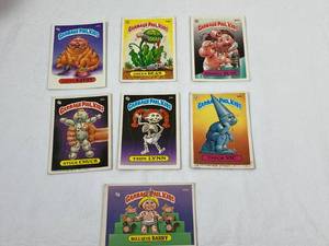 lot 9288 image: Very Highly Collectible Garbage Pail Kids Cards