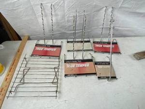 lot 6059 image: Retail Store Hanging Racks - Great for Peg Boards True Temper Lawn and Garden Brand - NICE