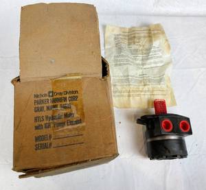 lot 6159 image: HLTS Hydraulic Motor New in Box w instructions