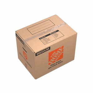 lot 123 image: The Home Depot, 12 Count, 21 in. L x 15 in. W x 16 in. D Medium Moving Box with Handles