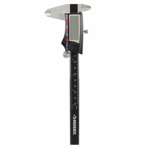 lot 179 image: Husky Digital Fractional Caliper 6Inch 3 Mode Stainless Steel Electronic Hand Tool