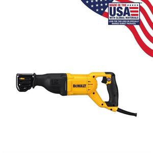 lot 224 image: DEWALT 12-Amp Keyless Variable Speed Corded Reciprocating Saw