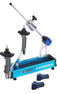 lot 20029 image: Gamma X-Stringer Tennis Racquet Stringing Machine Tabletop Racket String Machine with Tools and Accessories - Tennis, Squash and Badminton Racket Stringer