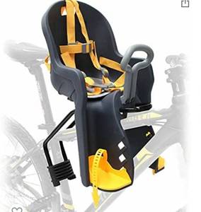 lot 9042 image: Bicycle Seat for - Kids Child Children Infant Toddler - Front Mount Baby Carrier Seat Bike Carrier USA Safety Standard with Handrail - Great for Adult Bike Attachment