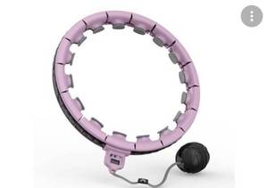 lot 9075 image: Smart Hula Hoop with Digital Timer (JPMART)