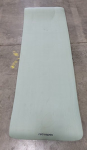 lot 17048 image: RetroSpec 70X14Inch Thick Yoga Mat With Carrying Strap, Green