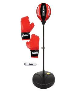 lot 17058 image: Franklin Sports Go-Pro Floor Standing Speed Bag