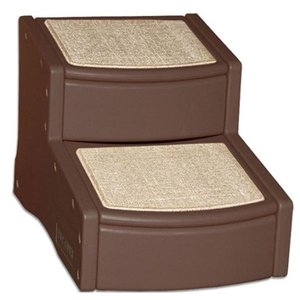 lot 2072 image: Pet Gear Easy Step II Pet Stairs, Cat Dog Animal Steps for Bed, Car, or Couch
