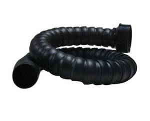 lot 2078 image: Customizable Flexible Extraction Exhaust Pipe Hose Soldering Fume Extractor With 2 Bonus Attachments - Approximately 45 In Length, About a 2 Opening