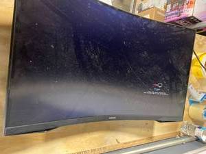 lot 1046 image: SAMSUNG 32 Odyssey G5 Gaming Monitor, WQHD (2560x1440), 144Hz, Curved, 1ms, HDMI, Display Port, AMD FreeSync Premium, Black