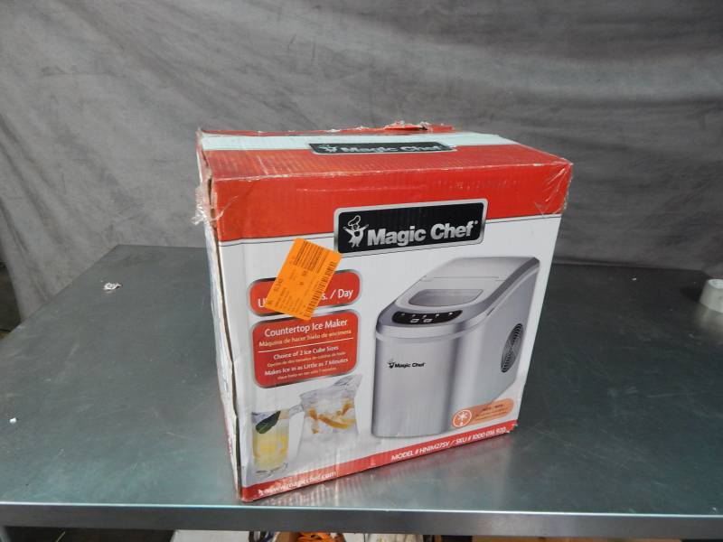 Magic Chef Countertop Ice Maker Portable A/C Fans LED Lighting And ...