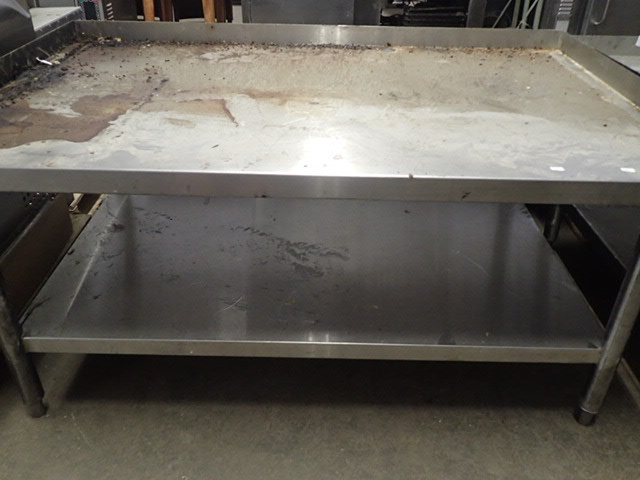 lot 106 image: Stainless Equipment Stand