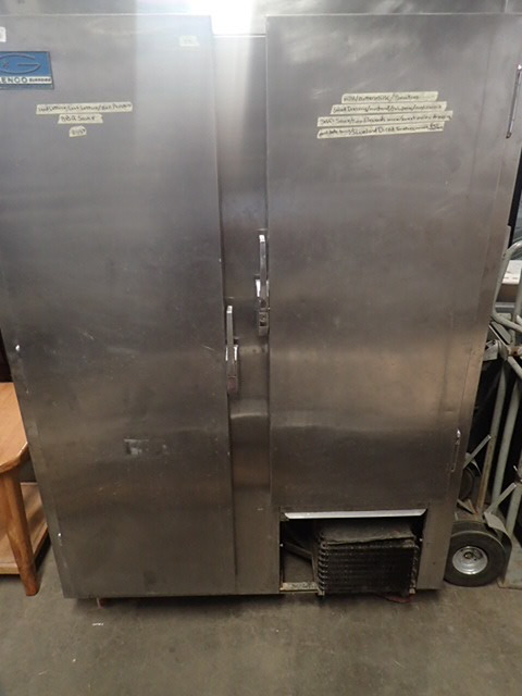lot 122 image: Glenco Stainless 2 Door Cooler
