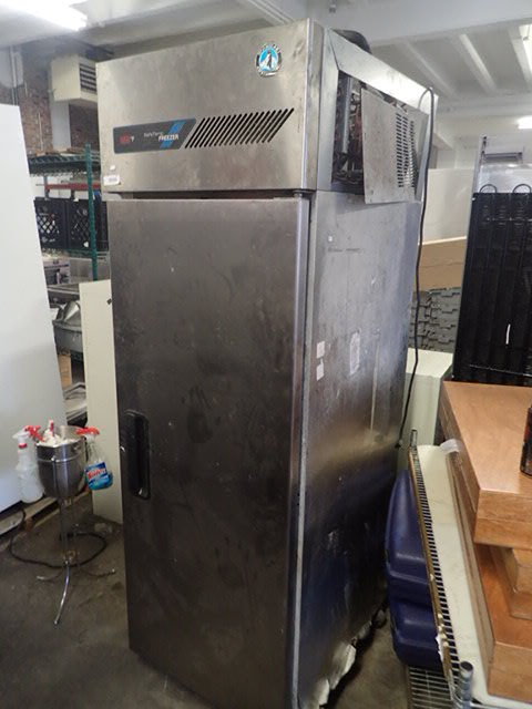 lot 137 image: Hoshizaki Single Door Stainless Steel Freezer FH1-AAC
