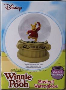 lot 8 image: Disney Musical Winnie Pooh Future Is Yours Snowglobe Waterglobe Graduation