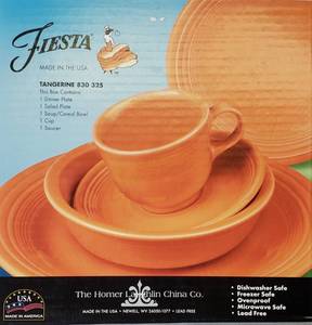 lot 10 image: Fiesta 5-Piece Place Setting