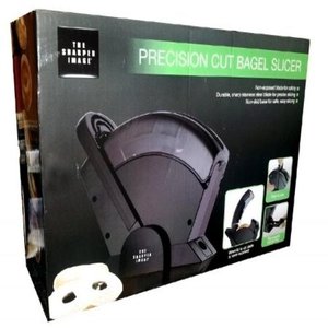 lot 36 image: The Sharper Image Precision Cut Bagel Slicer