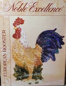 lot 58 image: Noble Excellence European Rooster, (16H & 12 L)