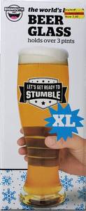 lot 70 image: Bigmouth Xl Beer Glass Ko-bm44 The Worlds Largest Beer Glass