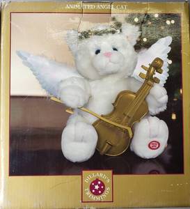 lot 95 image: Dillards Trimmings, Animated Angel Cat, 10