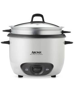 lot 49223 image: Aroma Arc-743-1NG 6-Cup Pot Style Rice Cooker