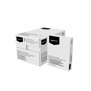lot 49248 image: amazon basics 92 Bright Copy & Multipurpose Paper - 11 X 17 Inches