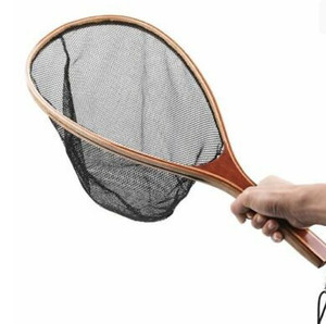 lot 49279 image: Plusinno Fishing Net Wooden Handle