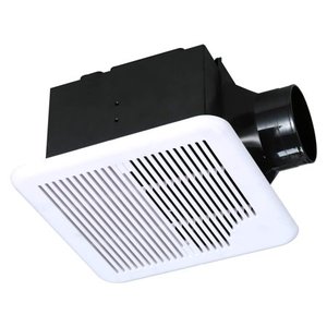 lot 49283 image: iPower Ultra-Quiet HVAC Exhuast White Plastic Grille Household Ventilation Fan, MODEL HIFANXVENT120 120CFM