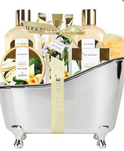 lot 49341 image: Spa Gift Basket, Spa Luxetique Bath Sets for Women,