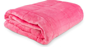 lot 49350 image: Quiilai Pink Weighted Blanket