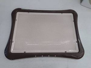 lot 49359 image: Richell Paw Trax Mesh Training Tray, Brown