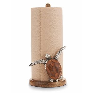 lot 49362 image: Mud Pie Turtle Paper Towel Holder