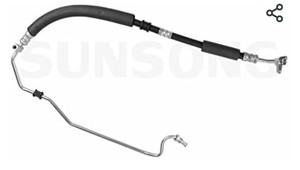 lot 49393 image: Sunsong 3401166 Power Steering Pressure Line Hose Assembly