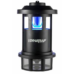 lot 49419 image: DynaTrap Black � Acre Mosquito and Insect Trap with AtraktaGlo Light