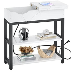 lot 49463 image: Aheaplus End Table with Charging Station