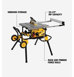 lot 95 image: DEWALT 10-in Carbide-tipped 15-Amp Table Saw