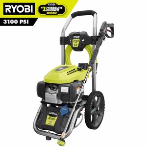 lot 106 image: RYOBI 3100 PSI 2.3 GPM Cold Water Gas Pressure Washer Honda