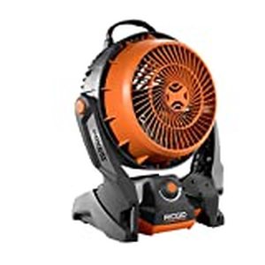 lot 112 image: ridgid r860720b gen5x 18-volt hybrid cordless & corded fan (battery and charger not included)