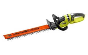 lot 114 image: RYOBI ONE 18V 22 in. Cordless Battery Hedge Trimmer (Tool Only)