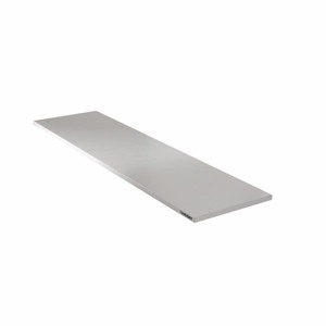 lot 206 image: Husky 84 in. Stainless Steel Work Surface for Heavy Duty Welded Steel Garage Storage System